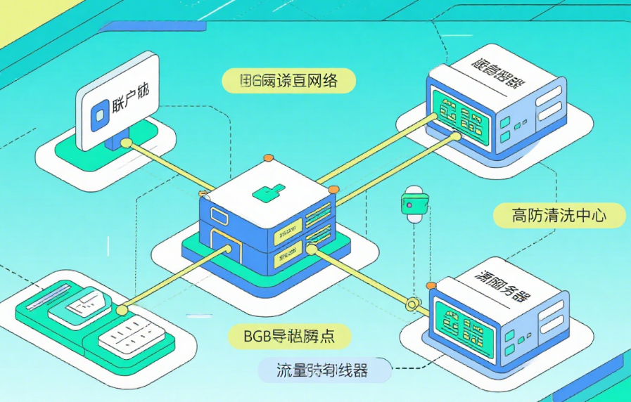 高防服务器部署架构图