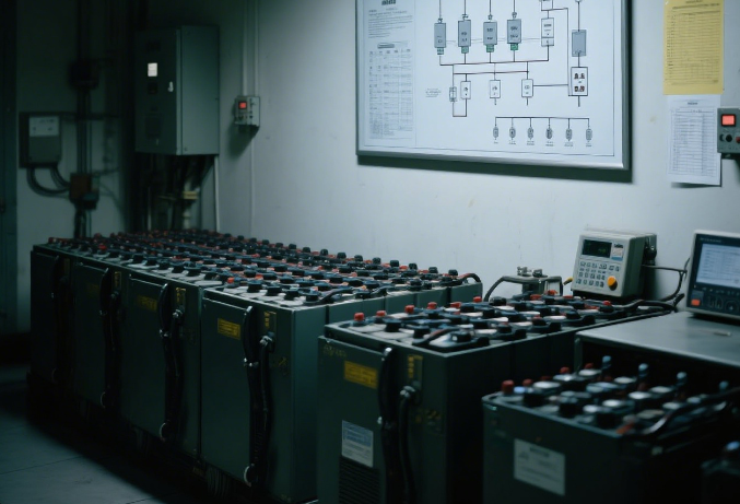 湖北十堰移动高防服务器租用机房发电机组展示