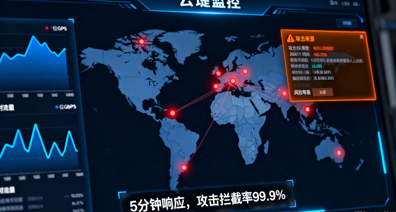 云堤 7×24 小时运维监控 - 棋牌服务器防护