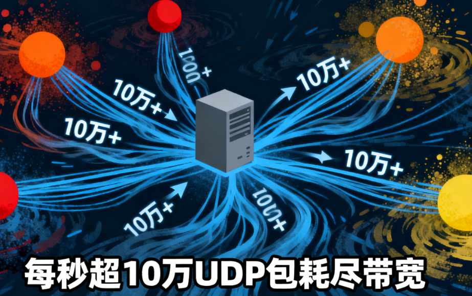 棋牌服务器 UDP 攻击原理 - 云堤高防拦截