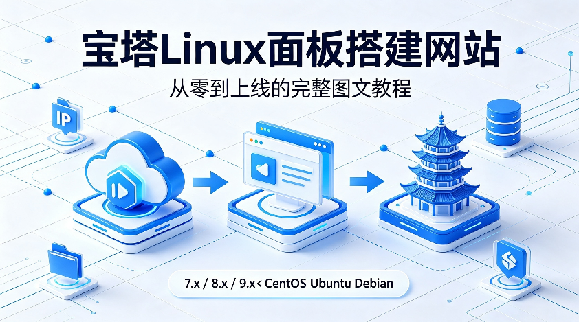 宝塔Linux面板搭建网站：从零到上线的完整图文教程